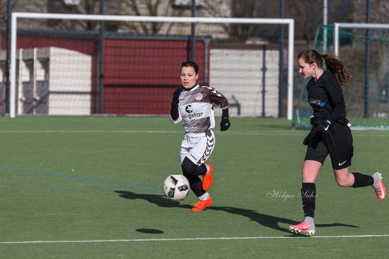 Bild 113 - wBJ St.Pauli - MSG Steinhorst-Krummesse : Ergebnis: 1:2